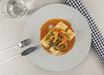 Woman listing to music